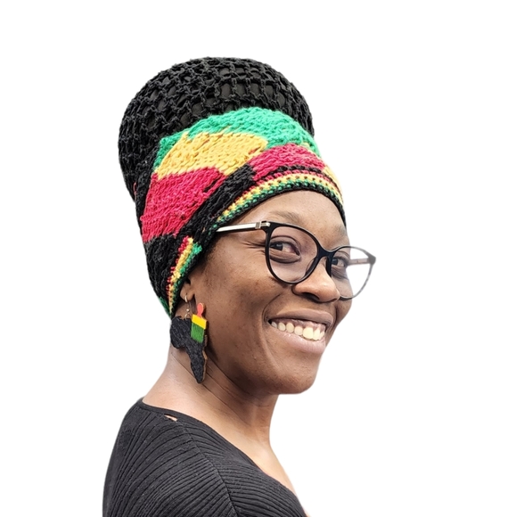 Accessories - Crochet Hair Wrap.